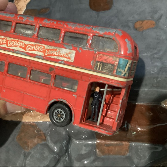 Vintage Corgi Diecast London Transporter Double Decker Bus - Collectible - Picture 9 of 13
